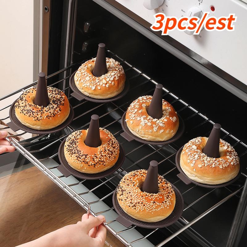 Donut Mold Silicone - 3-delige set donut siliconen bakvorm DIY