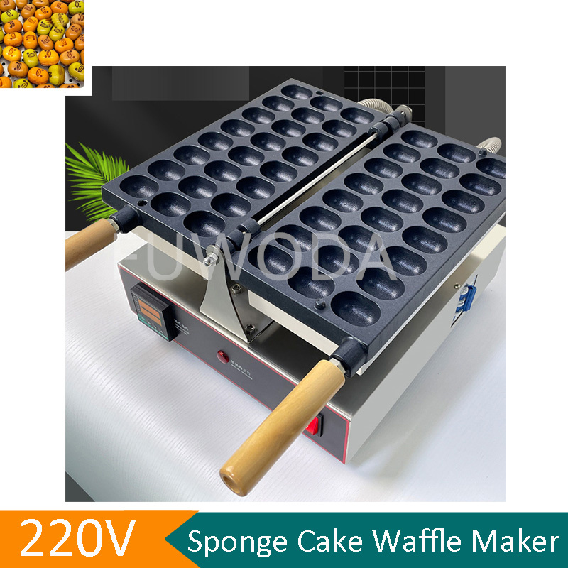Egg Waffle Pan - Elektrische Ei Bubble Wafel Pan Apparatuur