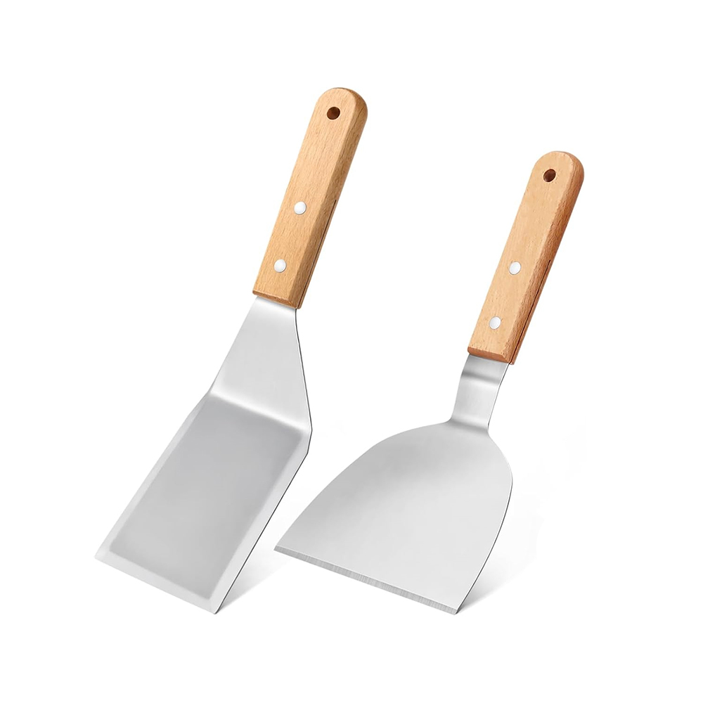 LMETJMA Metalen Spatel- en Wen - Okonomiyaki Spatula recensie en prijs