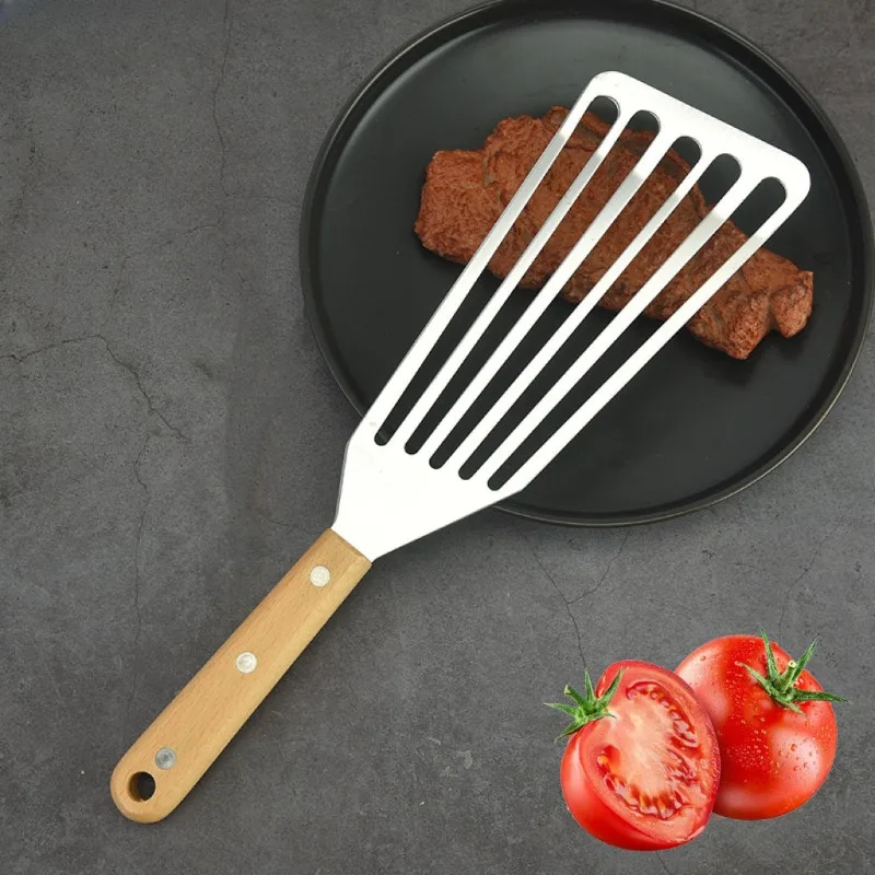 Steakspatel roestvrijstalen mu - Okonomiyaki Spatula recensie en prijs