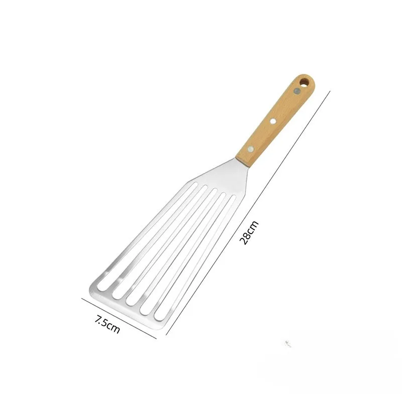 Steakspatel roestvrijstalen mu - Okonomiyaki Spatula recensie en prijs