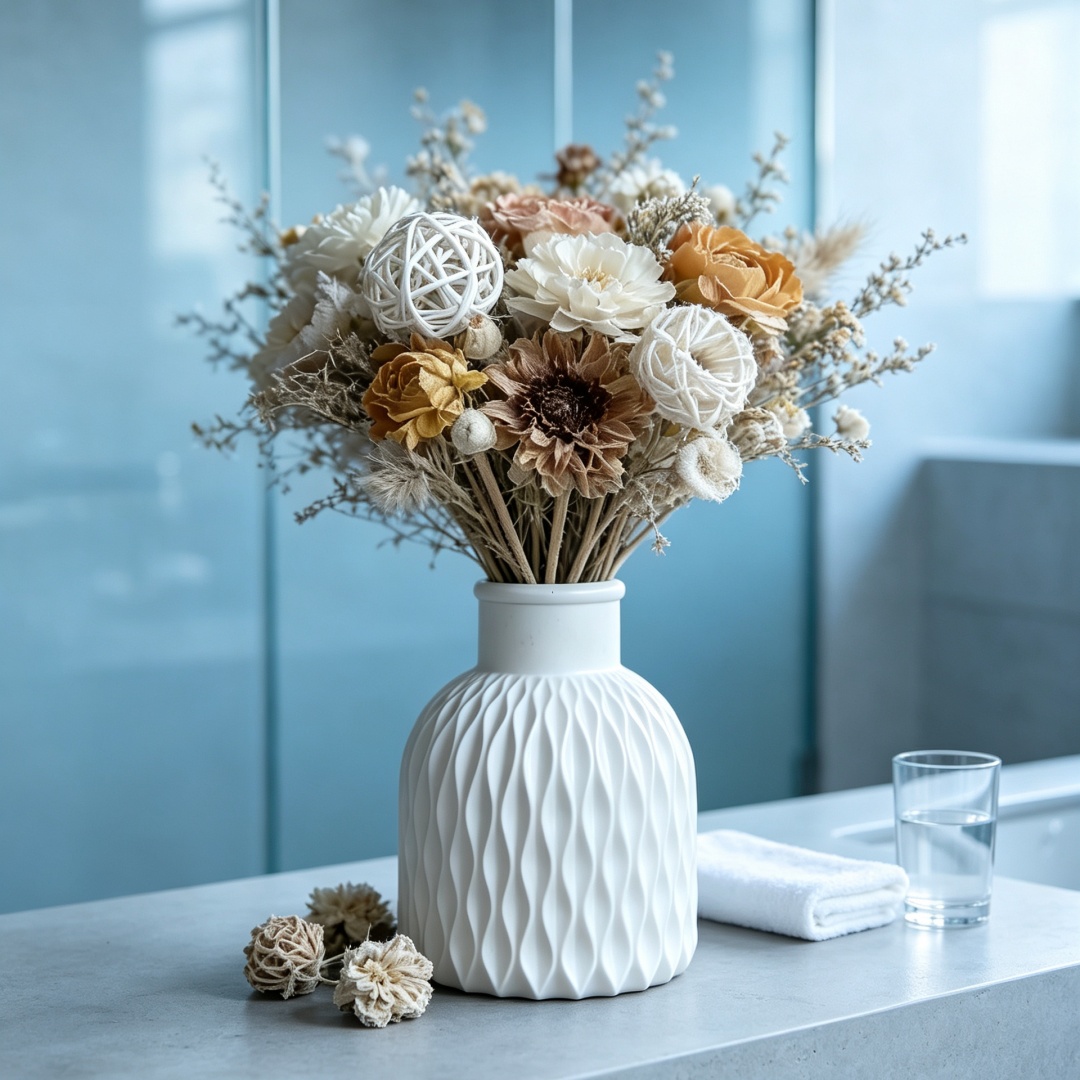 Noordse moderne betonnen bloem - Potsticker Mold recensie en prijs